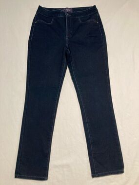 NYDJ Dark Blue Straight-Leg Women’s Jeans (Item No. R21)